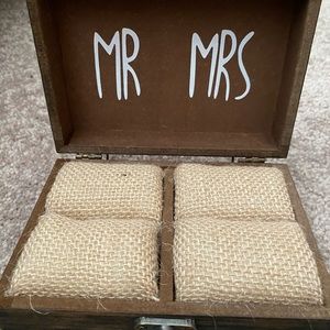 Wedding ring box